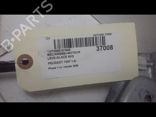 Front left window mechanism PEUGEOT 1007 (KM_) 1.4 | BP9601354C22