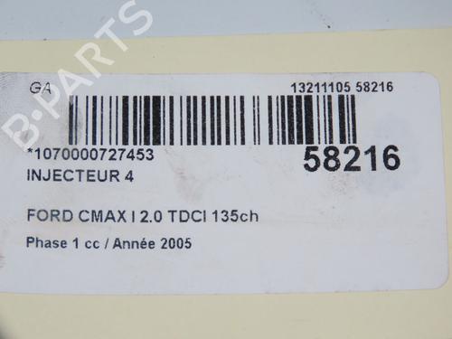 Used Injector Injector FORD FOCUS C-MAX (DM2) 2.0 TDCi (136 hp) 33008017 33008017