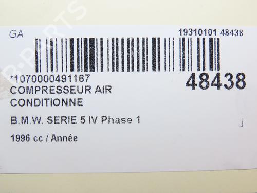 AC compressor BMW 5 (E39) 528 i | BP20340051M34 