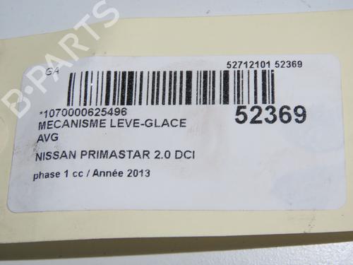 Front left window mechanism NISSAN PRIMASTAR Van (X83) 2.0 dCi 115 | BP31274394C22 - Image 6