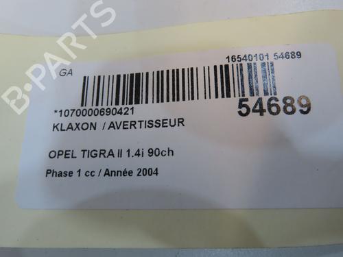 Toeter OPEL TIGRA TwinTop (X04) 1.4 (R97) (90 hp) 31030162