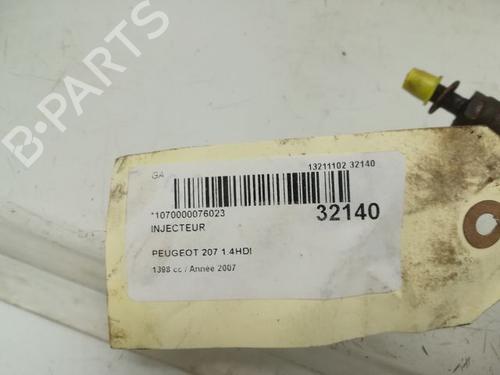 Used Injector PEUGEOT 207 (WA_, WC_) 1.4 HDi (68 hp) 9596080
