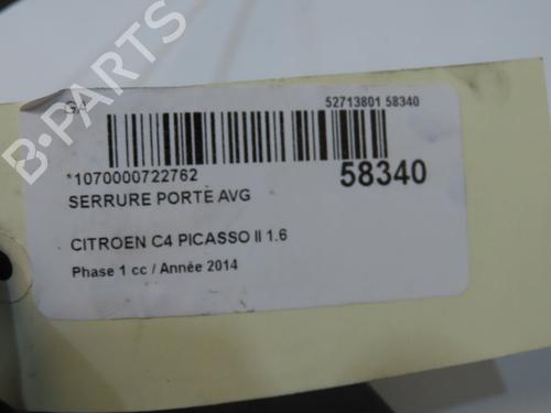 Front left lock CITROËN C4 Picasso II 1.6 HDi / BlueHDi 115 | BP36396145C98 - Image 4