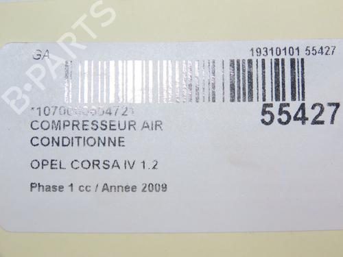 AC compressor OPEL CORSA D (S07) 1.2 (L08, L68) | BP30740761M34 - Image 9