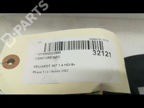 Rear left belt tensioner PEUGEOT 307 (3A/C) 2.0 HDi 110 | BP9592425C89 