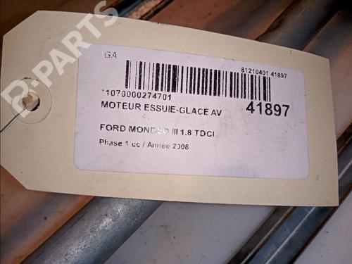 Front wiper motor FORD MONDEO IV (BA7) 1.8 TDCi | BP12095104M29 