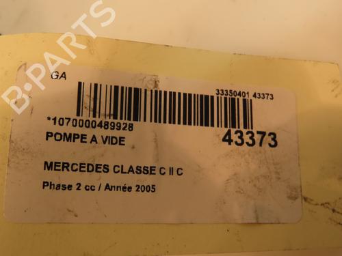 Vacuum pump MERCEDES-BENZ C-CLASS (W203) C 200 CDI (203.007) | BP16758058M80 