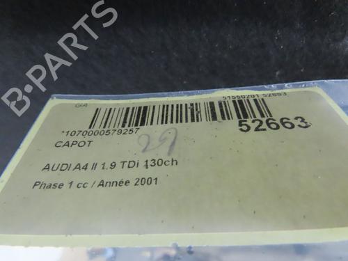 Hood AUDI A4 B6 (8E2) 1.9 TDI | BP26383651C1 