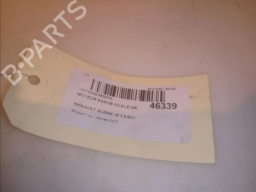 Rear wiper motor RENAULT SCÉNIC IV (J9_) 1.6 dCi 130 | BP15886247M102 