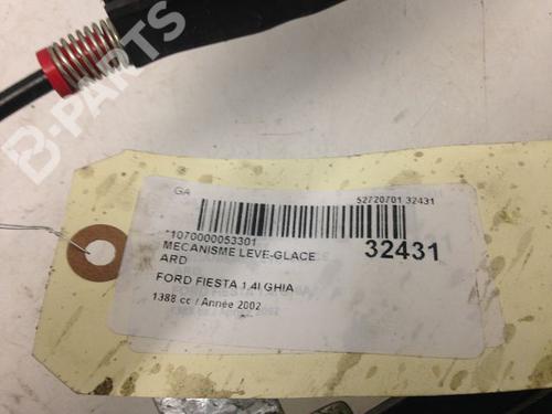 Rear right window mechanism FORD FIESTA V (JH_, JD_) 1.4 16V | BP9594229C25 