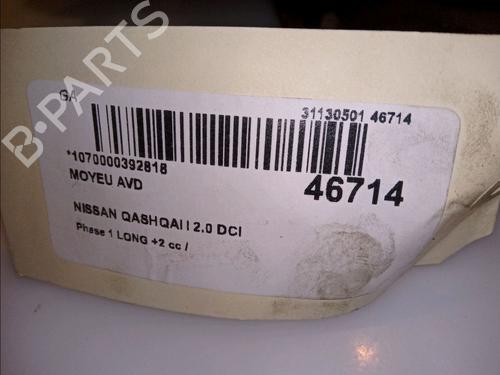 Used Left front steering knuckle NISSAN QASHQAI I (J10, NJ10) 2.0 dCi (150 hp) 14875853