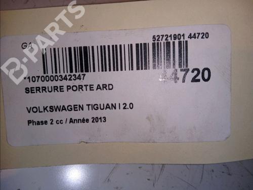 Rear right lock VW TIGUAN (5N_) 2.0 TDI | BP11103425C99 
