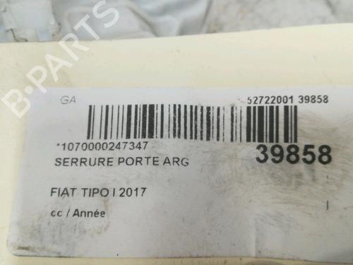 Used Rear left lock FIAT TIPO Hatchback (356_, 357_) 1.6 D (356HXG1B, 356HXG11) (120 hp) 9609368