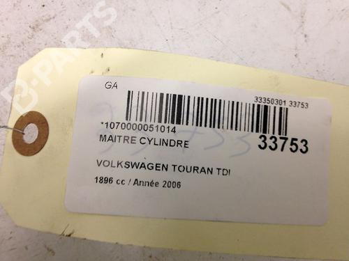 Brake master cylinder VW TOURAN (1T1, 1T2) 1.9 TDI | BP9594030M77