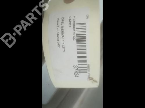 Hood OPEL MERIVA A MPV (X03) 1.7 CDTI (E75) | BP9605833C1 