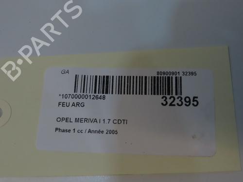 Used Left taillight Left taillight OPEL MERIVA A MPV (X03) 1.7 CDTI (E75) (100 hp) 34408932 34408932