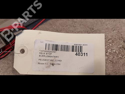 Third brake light PEUGEOT 607 (9D, 9U) 2.2 HDi | BP9609044L11 