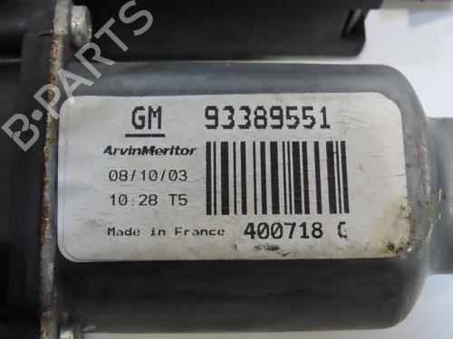 Front left window mechanism OPEL MERIVA A MPV (X03) 1.7 CDTI (E75) | BP9592769C22 