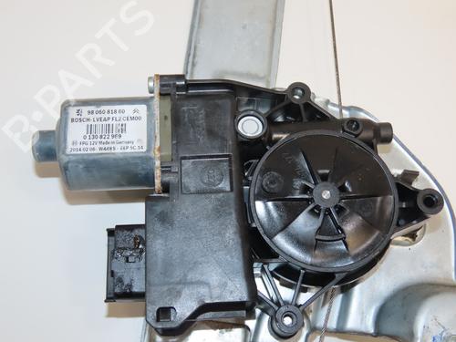 Front left window mechanism PEUGEOT 2008 I (CU_) 1.6 HDi | BP28831164C22 