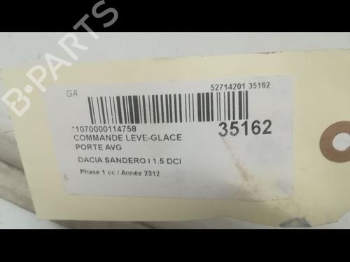 Used Left front window switch DACIA SANDERO 1.5 dCi (88 hp) 9598023