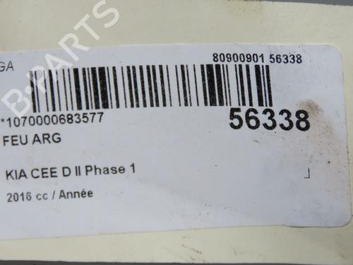 Left taillight KIA CEE'D (JD) 1.0 T-GDI | BP32457572C34