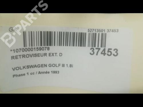 Right mirror VW GOLF III (1H1) 1.8 | BP9601191C27 