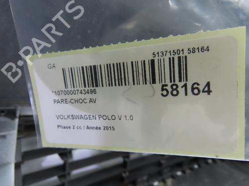 Used Front bumper Front bumper VW POLO V (6R1, 6C1) 1.0 (60 hp) 34333575 34333575