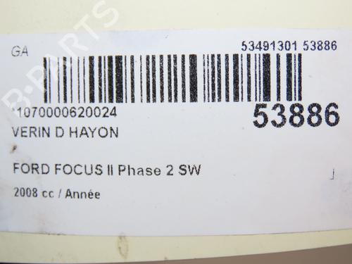 Gasdæmper bagklap FORD FOCUS II Turnier (DA_, FFS, DS) 1.6 TDCi (90 hp) 28969313