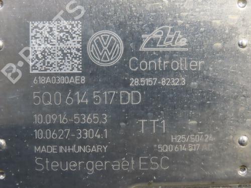 ABS pump VW GOLF VII (5G1, BQ1, BE1, BE2) 1.5 TSI | BP28967608M43