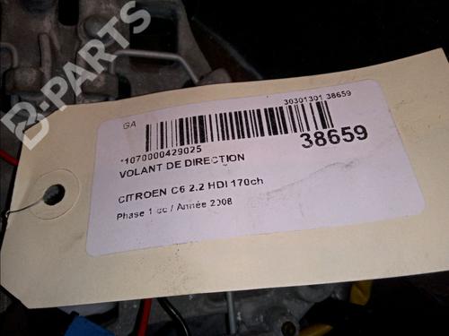 Steering wheel CITROËN C6 (TD_) 2.2 HDi | BP12173767C49 