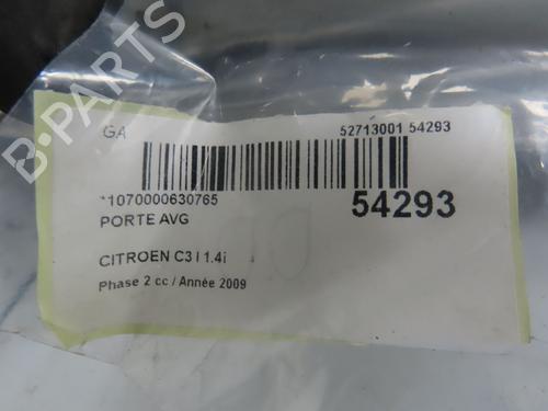 Drzwi przednie lewe CITROËN C3 I (FC_, FN_) 1.4 i | BP29818090C2 