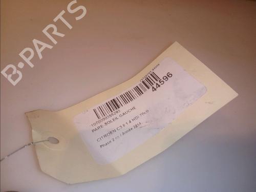 Used Left sun visor Left sun visor CITROËN C3 II (SC_) 1.4 HDi 70 (SC8HZC, SC8HR0, SC8HP4) (68 hp) 10107909 10107909