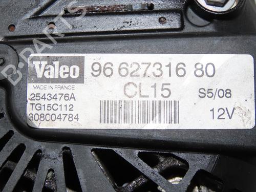Used Alternator CITROËN C-CROSSER (VU_, VV_) 2.2 HDi (156 hp) 31120066