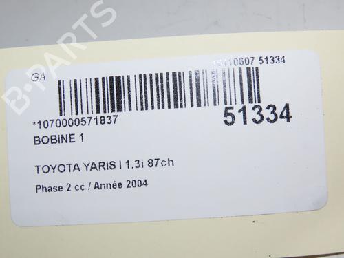 Bobine TOYOTA YARIS (_P1_) 1.3 (SCP12_, SCP13_, SCP12R, SCP13R) | BP28828942M94