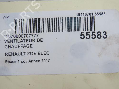 Heater blower motor RENAULT ZOE (BFM_) Electric (BFME) | BP36939816M62  - Image 7