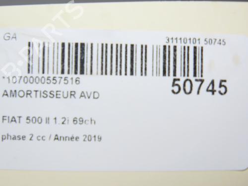 Right front shock absorber FIAT 500 (312_) 1.2 (312AXA1A) | BP28967498M17 