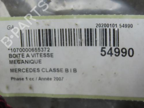 Cambio MERCEDES-BENZ B-CLASS Sports Tourer (W245) B 180 CDI (245.207) (109 hp) 30841100