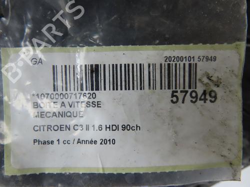 Gearbox CITROËN C3 II (SC_) 1.6 HDi | BP33728029M3 - Image 7