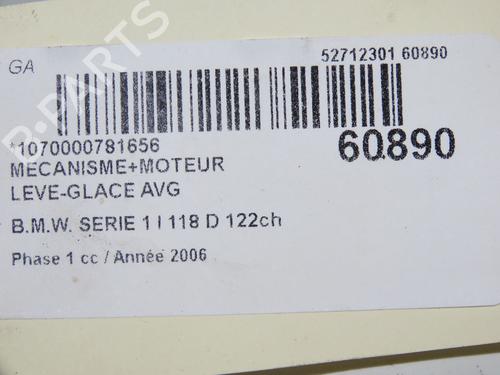 Front left window mechanism BMW 1 (E87) 118 d | BP39251726C22  - Image 5