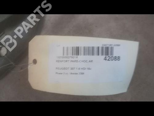 Rear bumper reinforcement PEUGEOT 307 (3A/C) 1.6 HDi | BP9613946C73 