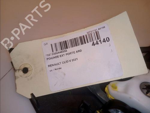 Rear right exterior door handle RENAULT CLIO V (B7_) 1.0 TCe 90 (B7MT) | BP14951639C130 