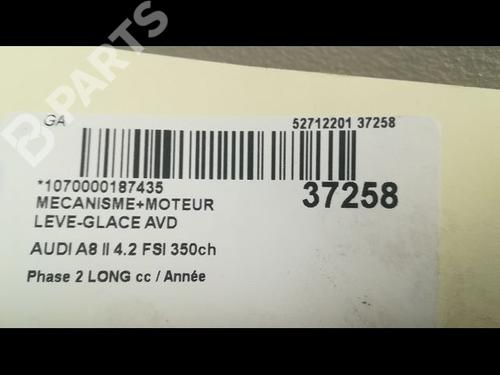 Front right window mechanism AUDI A8 D3 (4E2, 4E8) 4.2 FSI quattro | BP9603149C23 
