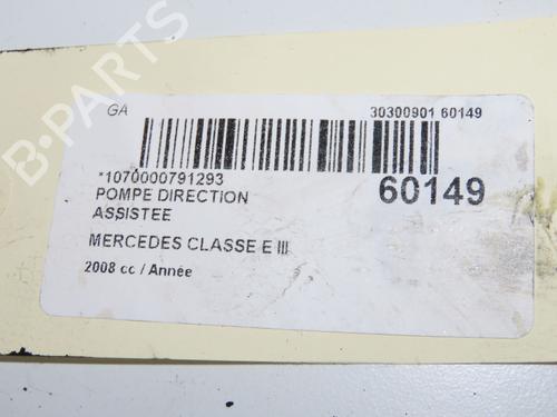 Used Steering pump Steering pump MERCEDES-BENZ E-CLASS (W211) E 200 CDI (211.007) (136 hp) 40437854 40437854