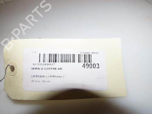 Gasdæmper bagklap CITROËN C3 II (SC_) 1.6 HDi (92 hp) 16781439
