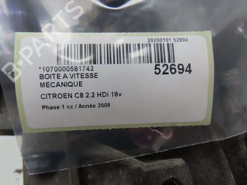 Gearbox CITROËN C8 (EA_, EB_) 2.2 HDi | BP35772988M3 - Image 6