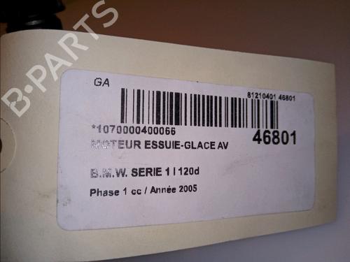 Used Front wiper motor BMW 1 (E87) 118 d (122 hp) 11425864