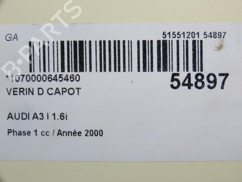 Gasfjeder motorhjelm AUDI A3 (8L1) 1.6 | BP30893441C139