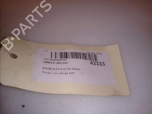 Driver airbag SAAB 9-3 Estate (E50) 1.9 TiD | BP15492259C9 