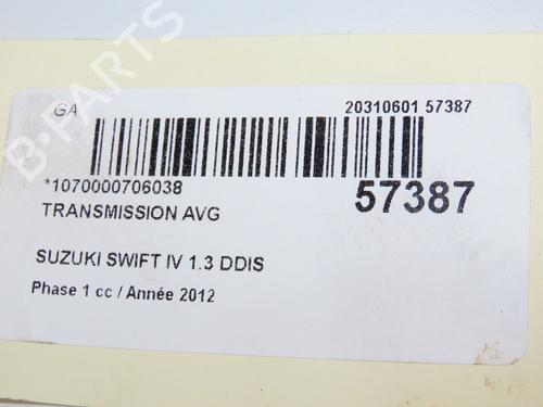 Left front driveshaft SUZUKI SWIFT IV (FZ, NZ) 1.3 DDiS (AZG413D, ZC02S, ZC92S) | BP33998737M38  - Image 5