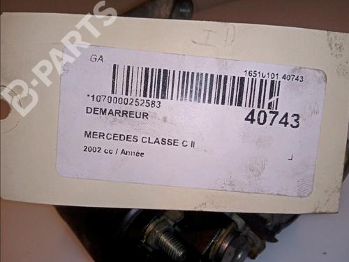 Starter MERCEDES-BENZ C-CLASS (W203) C 200 Kompressor (203.045) | BP11099135M8 